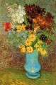 Jarrón con Margaritas y Anémonas Vincent van Gogh
